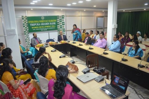 Tripura Gramin Bank Observed Womenâ€™s Day